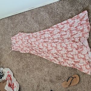 Mauve Hawaiian Maxi dress